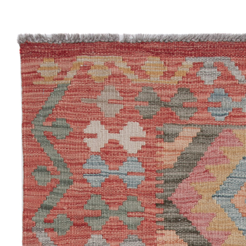 Kelim Rug - Splash - 131 x 76 cm - multicolored