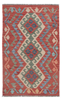 Kelim Rug - Splash - 131 x 80 cm - multicolored