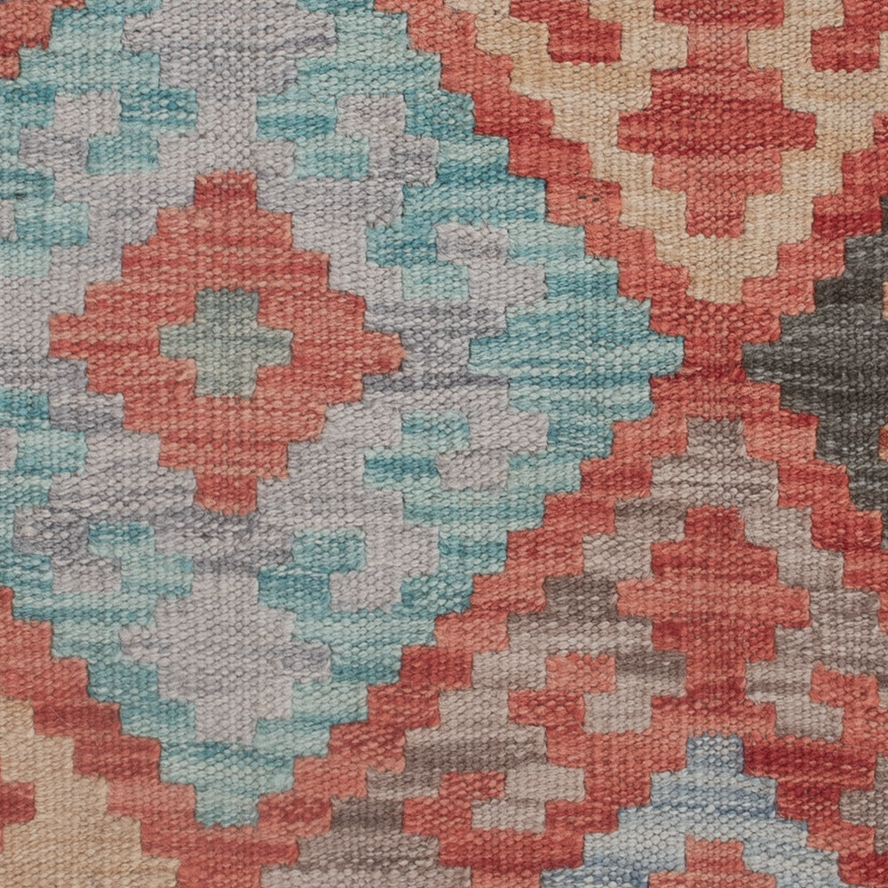 Kelim Rug - Splash - 128 x 81 cm - multicolored