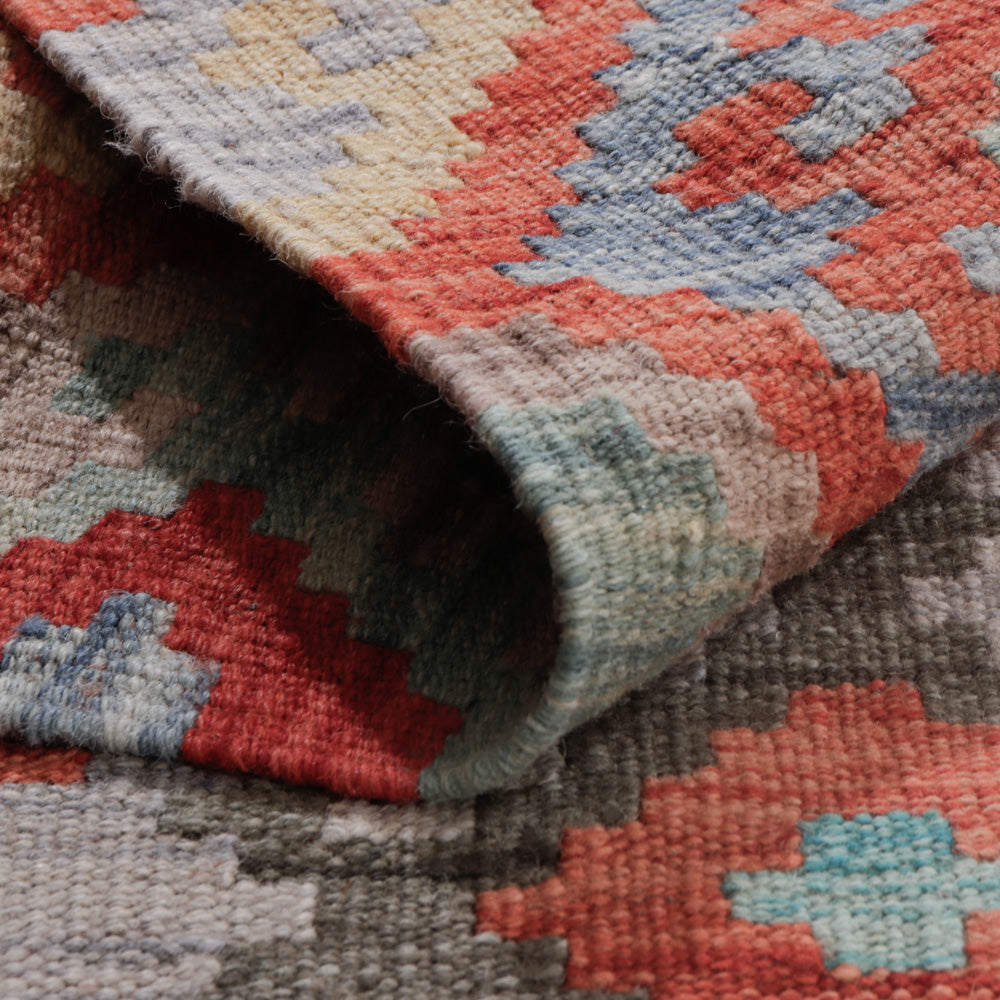 Kelim Rug - Splash - 128 x 81 cm - multicolored