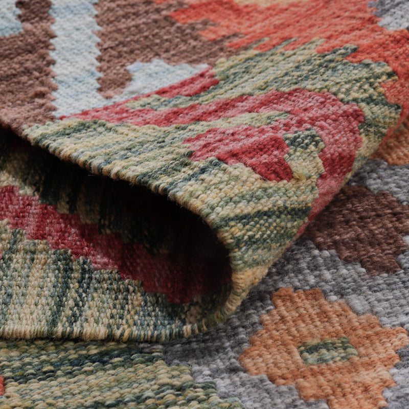 Kelim Rug - Splash - 125 x 80 cm - multicolored