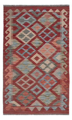 Kelim Rug - Splash - 124 x 75 cm - multicolored