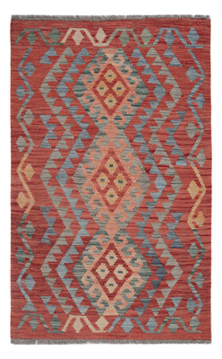 Kelim Rug - Splash - 130 x 83 cm - multicolored
