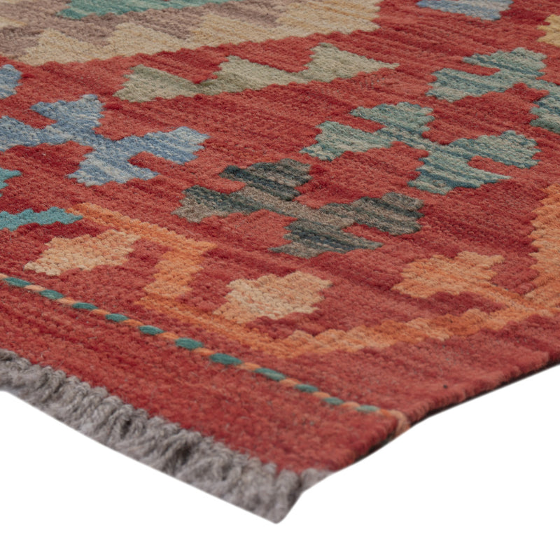 Kelim Teppich - Splash - 122 x 76 cm - mehrfarbig