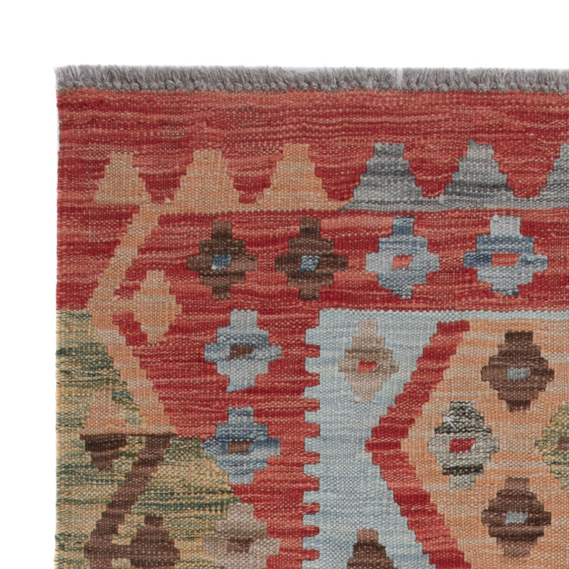 Kelim Rug - Splash - 121 x 87 cm - multicolored