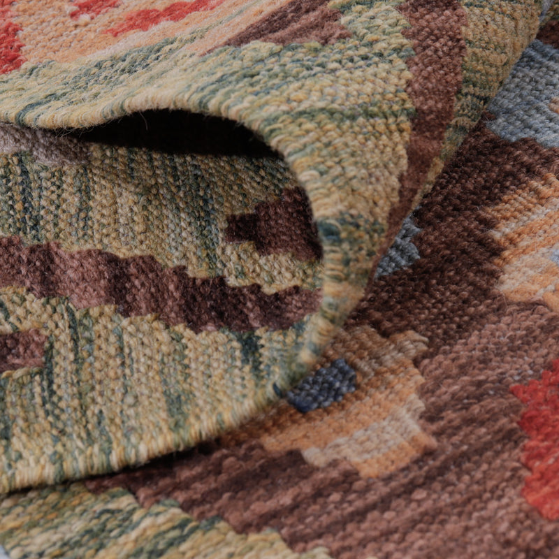 Kelim Rug - Splash - 121 x 87 cm - multicolored