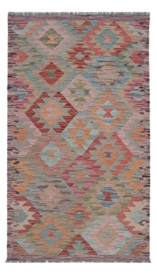 Kelim Rug - Splash - 129 x 74 cm - multicolored