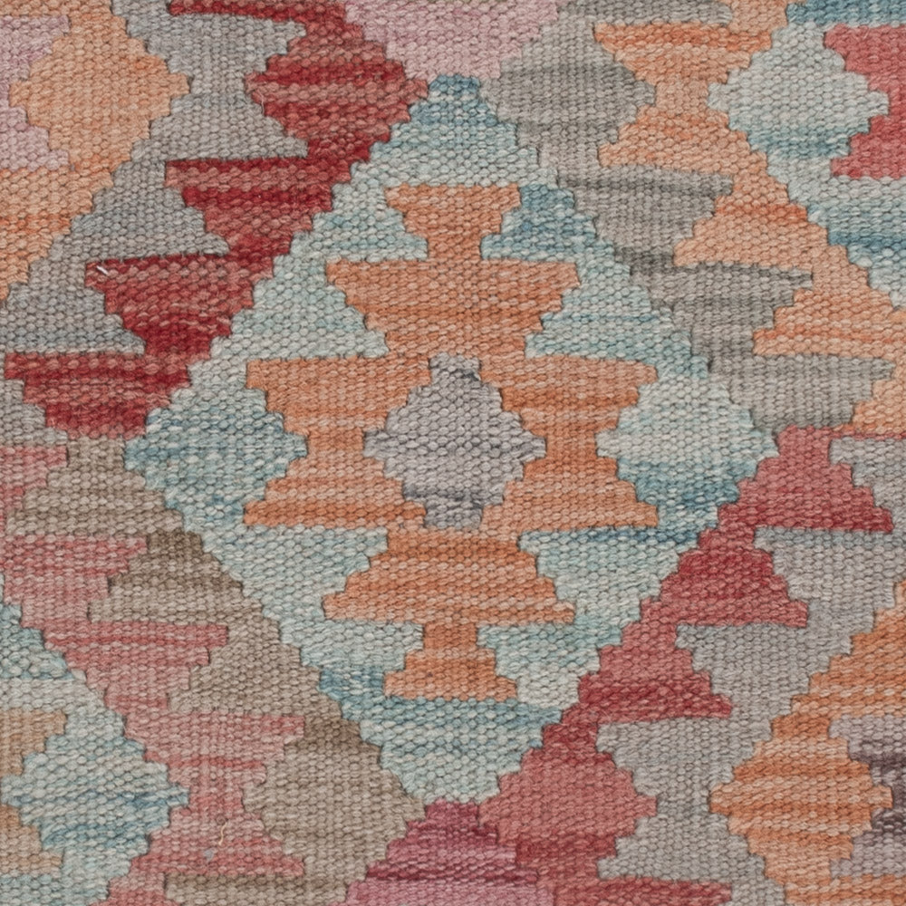 Kelim Rug - Splash - 129 x 74 cm - multicolored