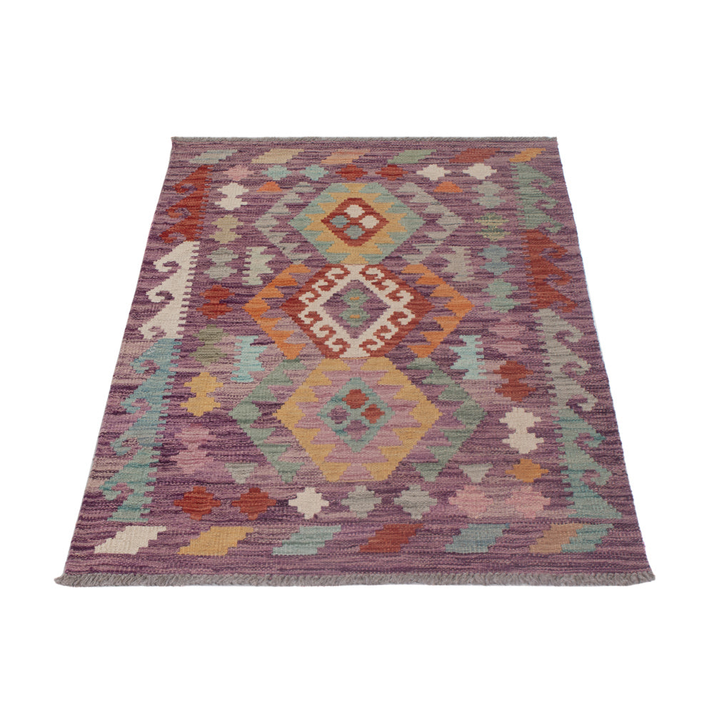 Kelim Rug - Splash - 125 x 77 cm - multicolored
