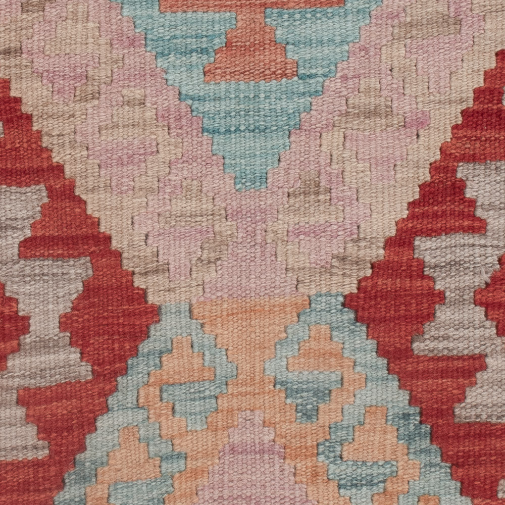 Kelim Rug - Splash - 129 x 78 cm - multicolored