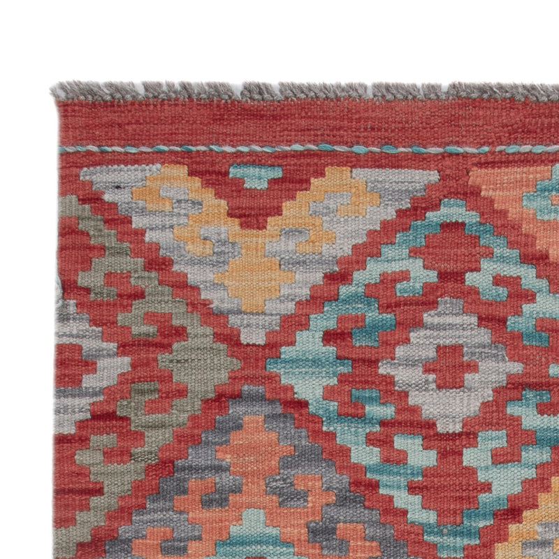 Kelim Rug - Splash - 130 x 79 cm - multicolored