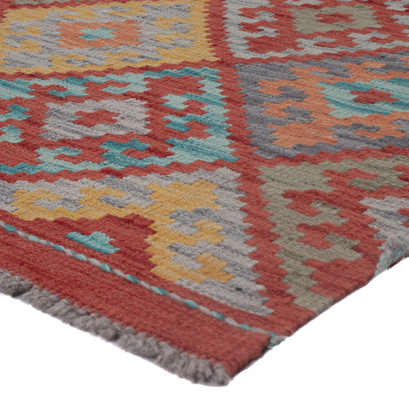 Kelim Rug - Splash - 130 x 79 cm - multicolored