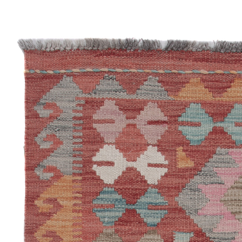 Kelim Rug - Splash - 130 x 76 cm - multicolored