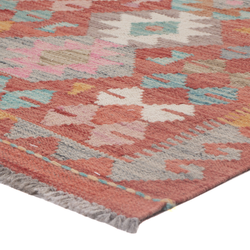 Kelim Rug - Splash - 130 x 76 cm - multicolored