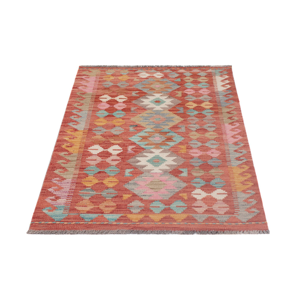 Kelim Rug - Splash - 130 x 76 cm - multicolored