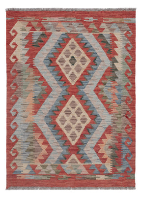 Kelim Rug - Splash - 114 x 85 cm - multicolored
