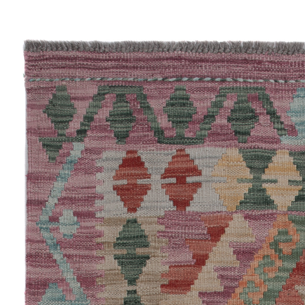 Kelim Rug - Splash - 128 x 83 cm - multicolored