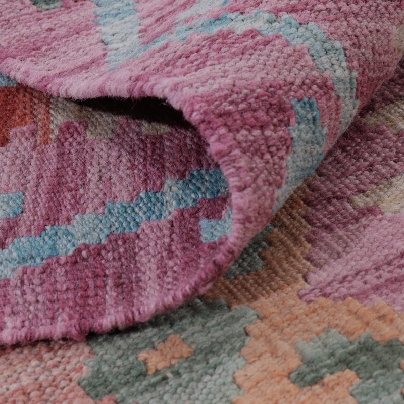 Kelim Rug - Splash - 128 x 83 cm - multicolored