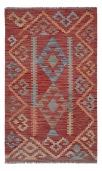 Kelim Rug - Splash - 119 x 72 cm - multicolored