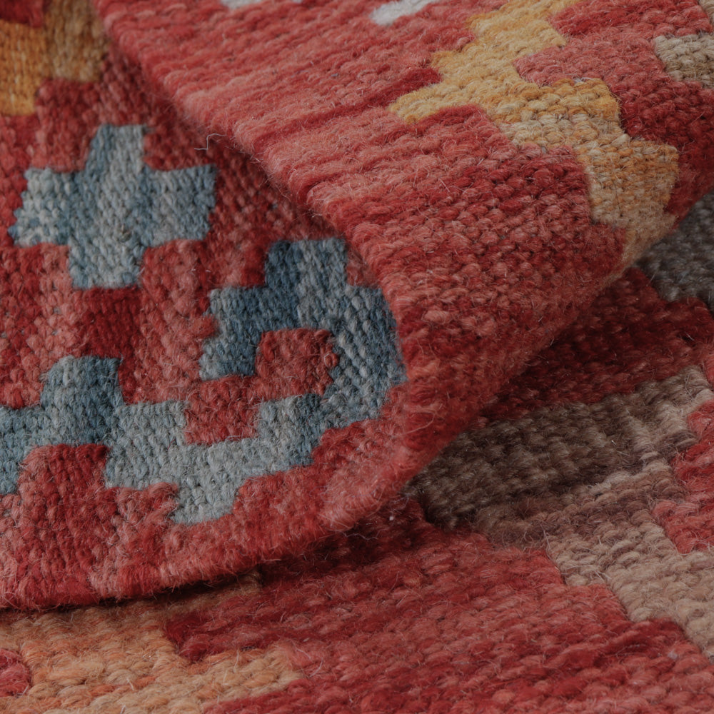 Kelim Rug - Splash - 119 x 72 cm - multicolored