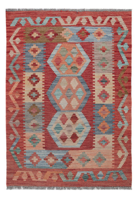Kelim Rug - Splash - 114 x 81 cm - multicolored