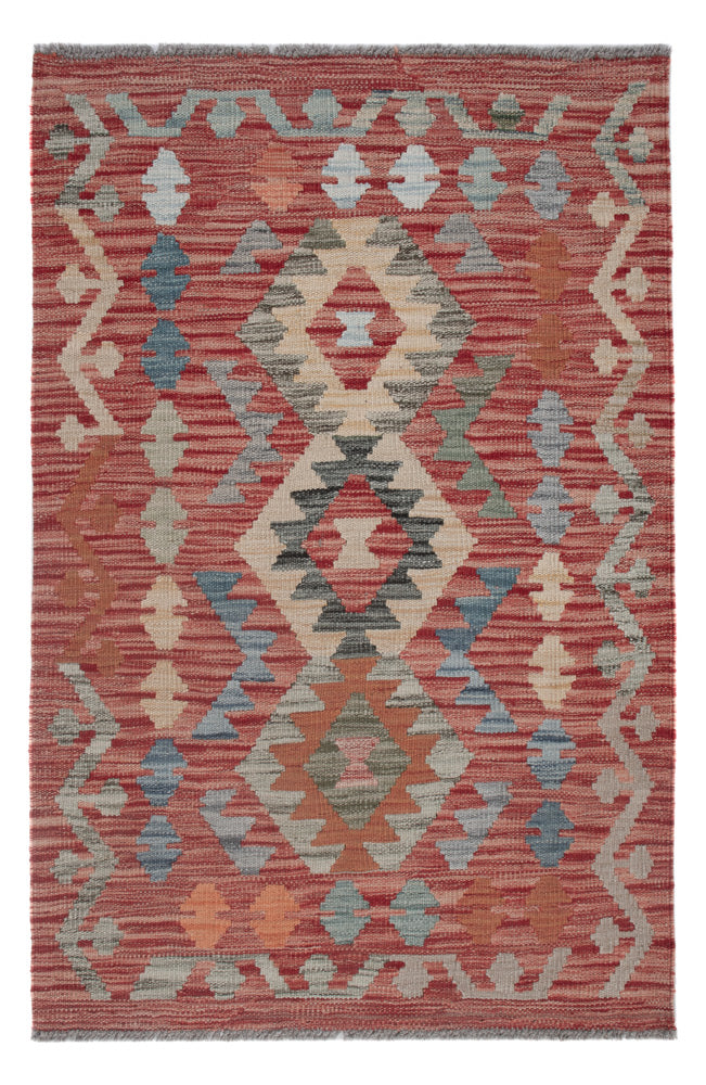 Kelim Rug - Splash - 125 x 80 cm - multicolored