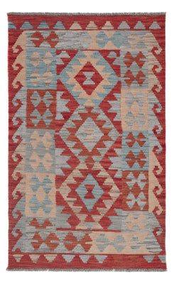 Kelim Rug - Splash - 123 x 76 cm - multicolored