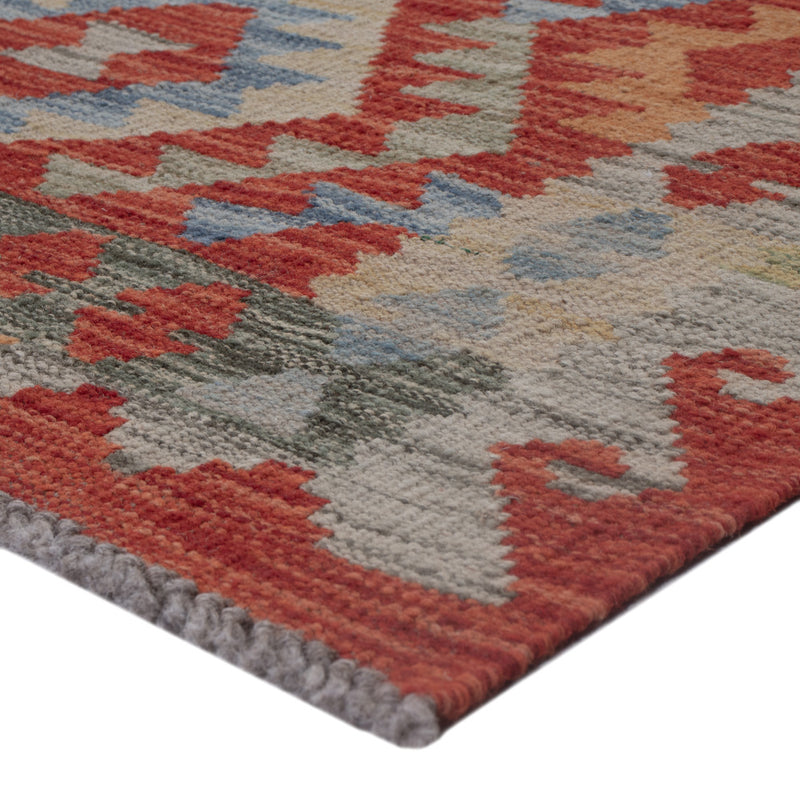 Kelim Rug - Splash - 131 x 86 cm - multicolored