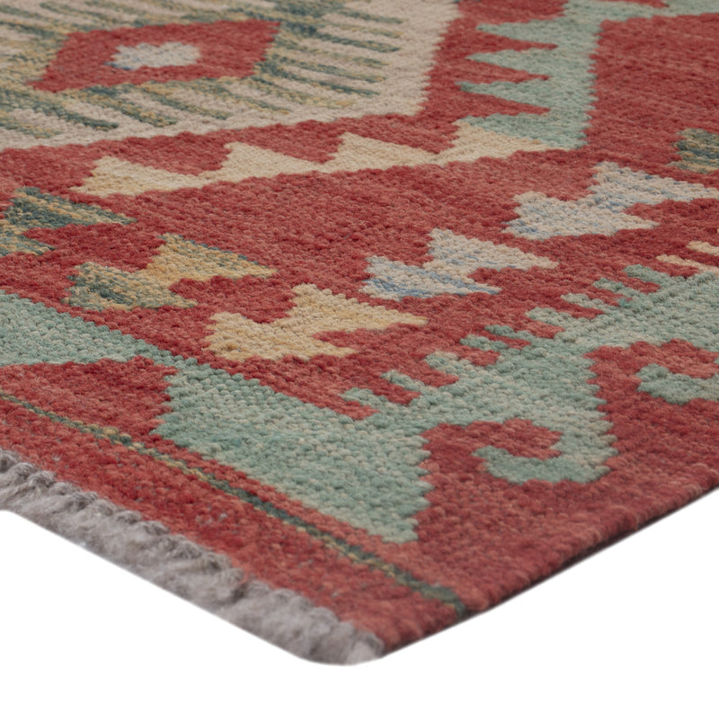Kelim Rug - Splash - 131 x 77 cm - multicolored