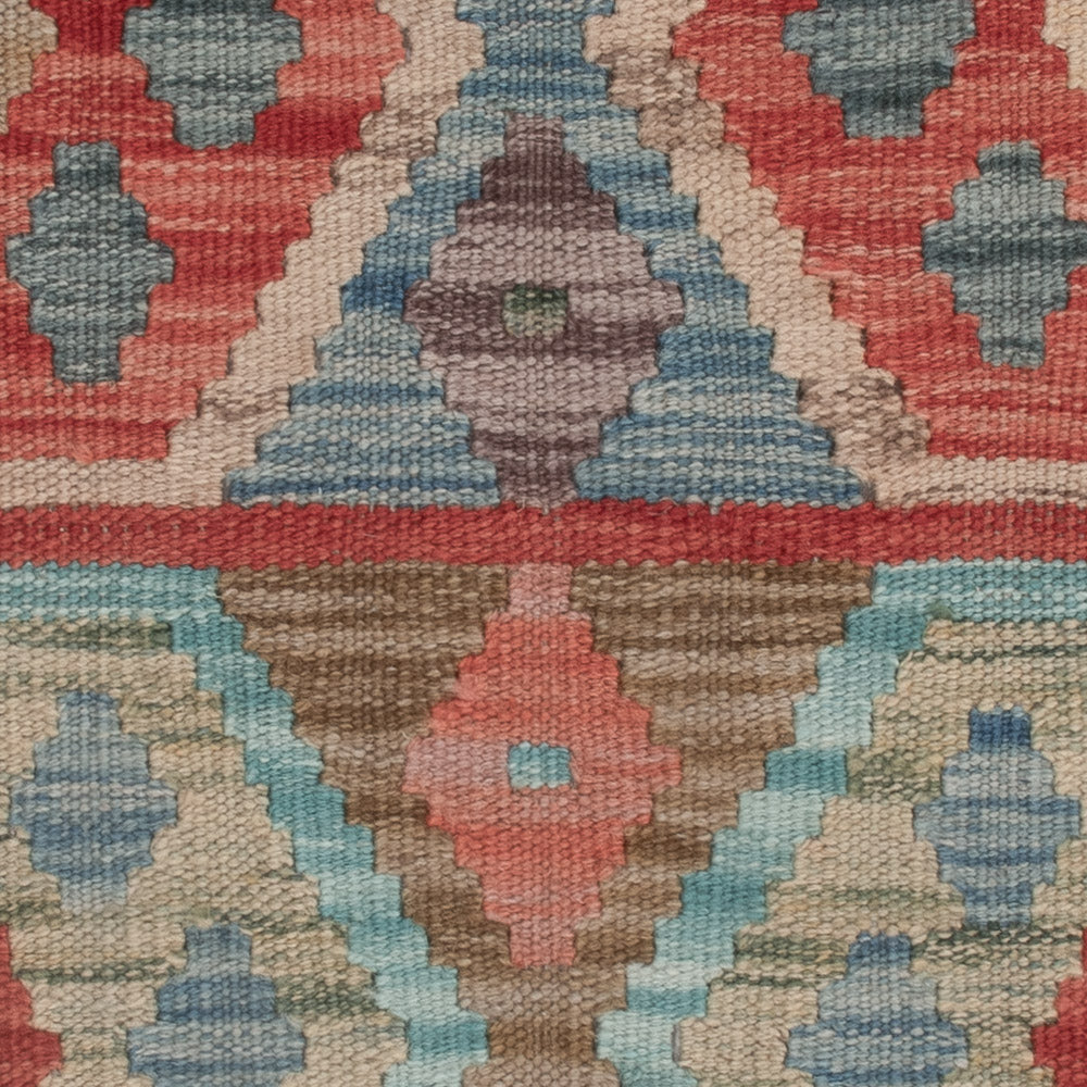 Kelim Rug - Splash - 124 x 72 cm - multicolored