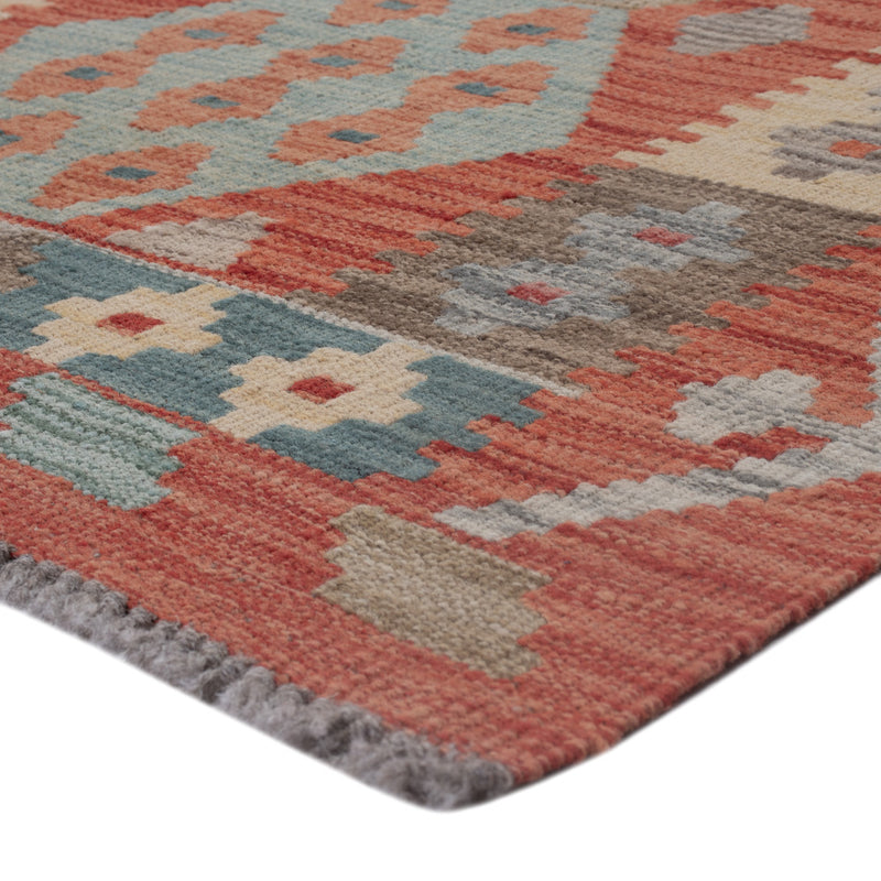 Kelim Teppich - Splash - 123 x 82 cm - mehrfarbig