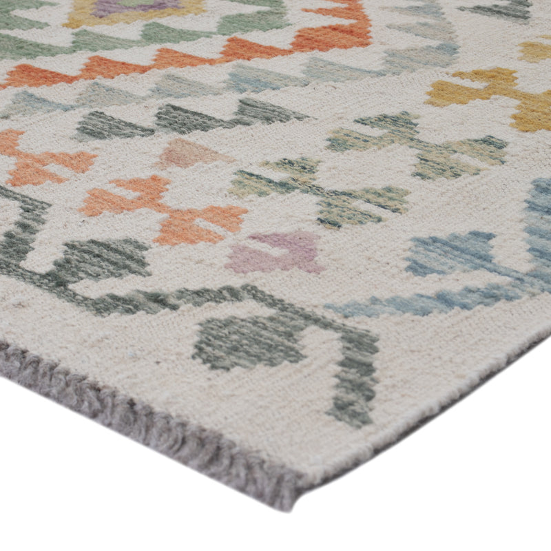 Kelim Rug - Splash - 134 x 87 cm - multicolored