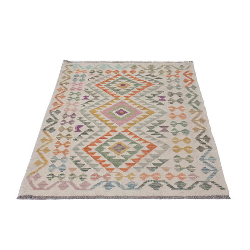Kelim Rug - Splash - 134 x 87 cm - multicolored