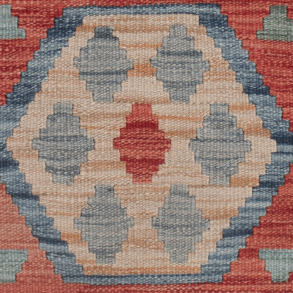 Kelim Rug - Splash - 131 x 80 cm - multicolored