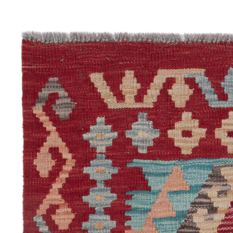 Kelim Teppich - Splash - 123 x 78 cm - mehrfarbig