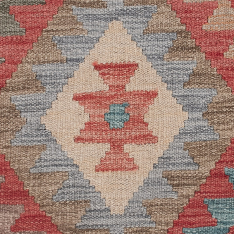 Kelim Rug - Splash - 147 x 77 cm - multicolored