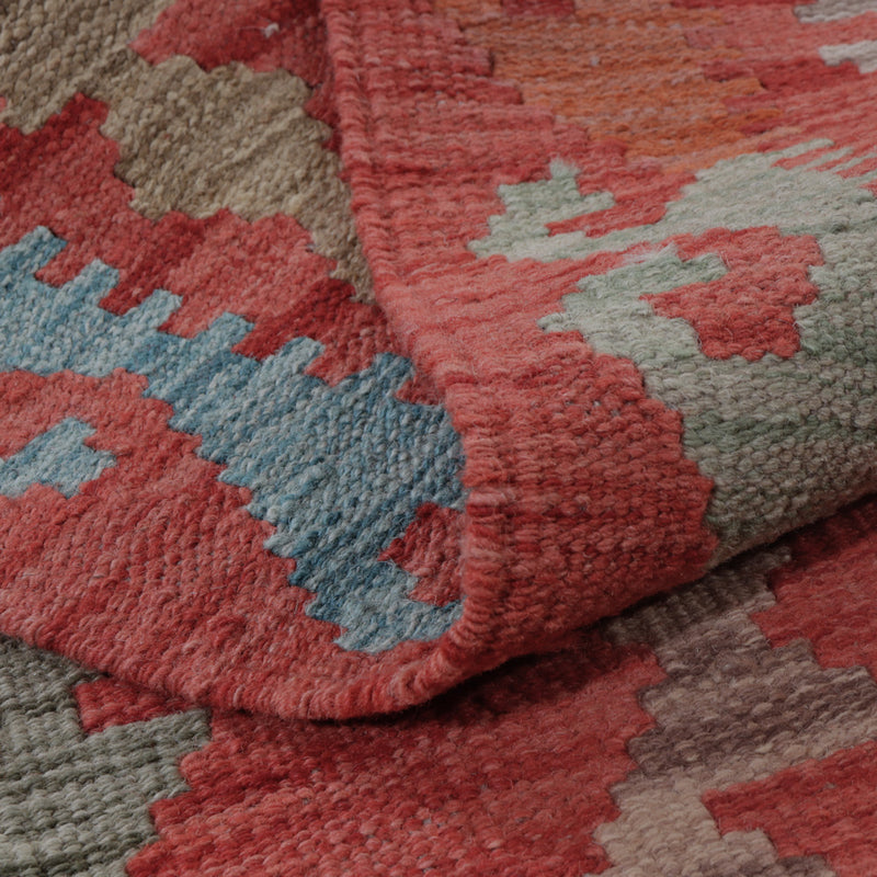 Kelim Rug - Splash - 147 x 77 cm - multicolored