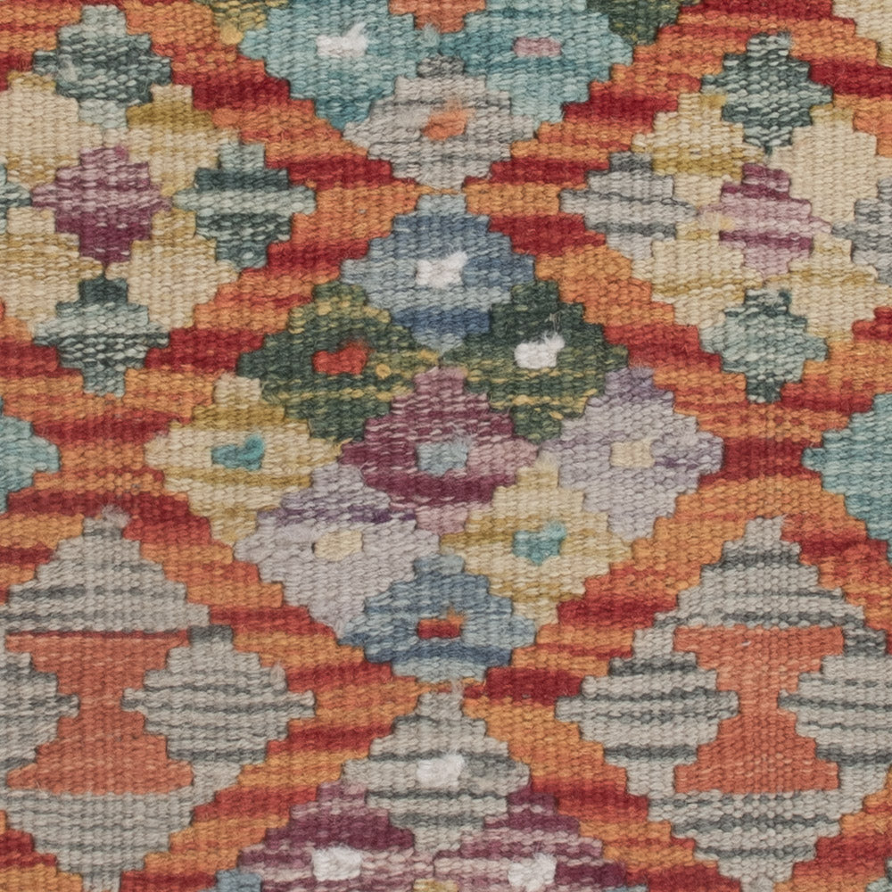 Kelim Teppich - Splash - 118 x 77 cm - mehrfarbig