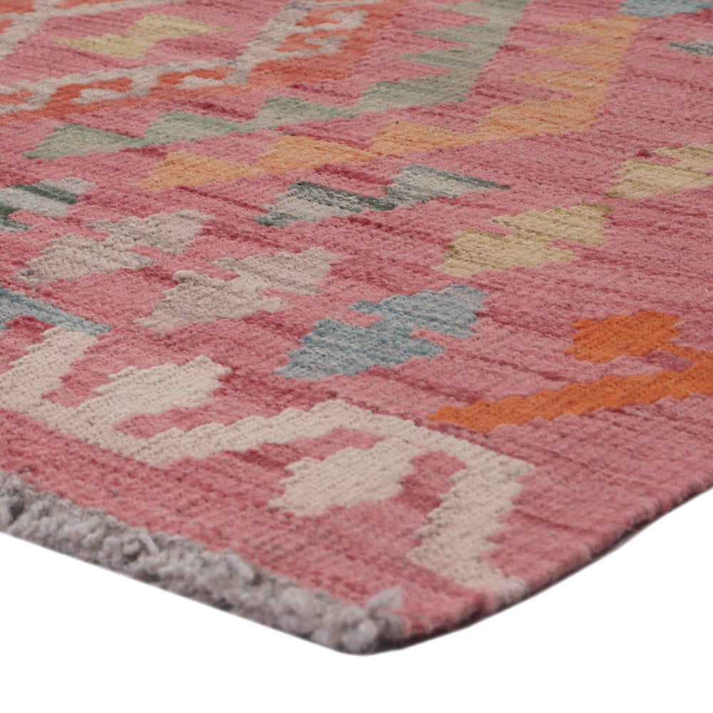 Kelim Rug - Splash - 127 x 86 cm - multicolored