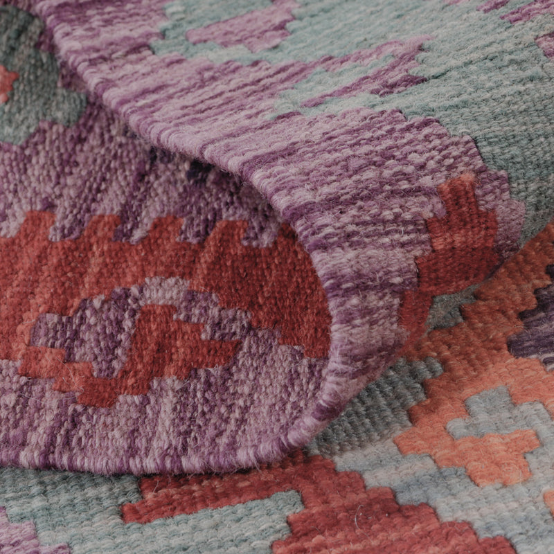 Kelim Rug - Splash - 126 x 78 cm - multicolored