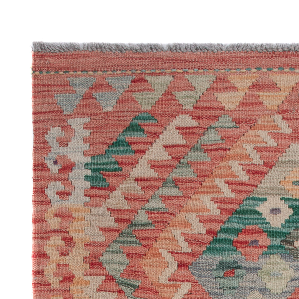 Kelim Rug - Splash - 130 x 83 cm - multicolored