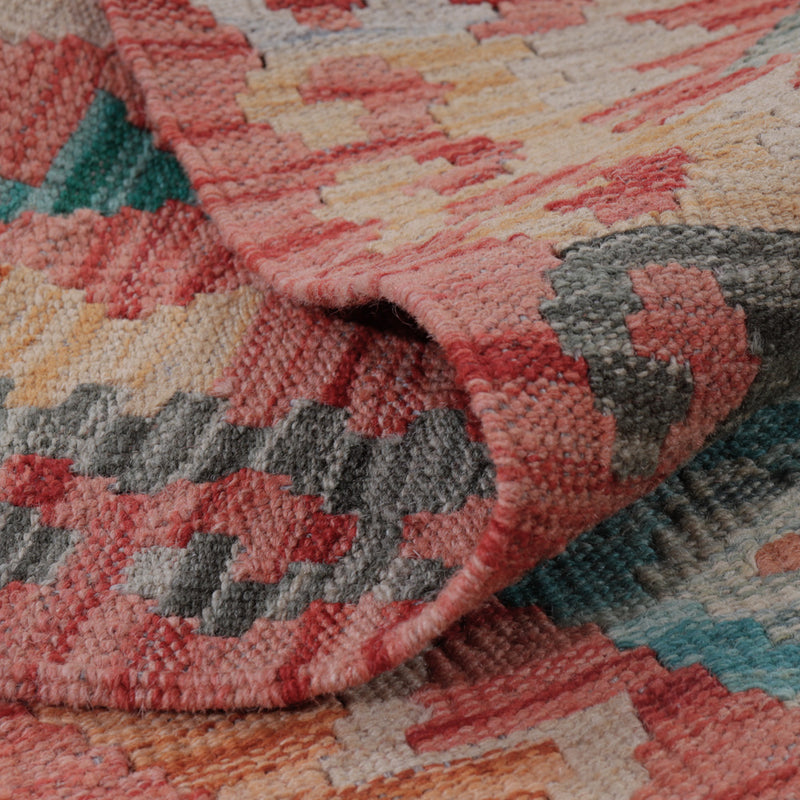 Kelim Rug - Splash - 130 x 83 cm - multicolored