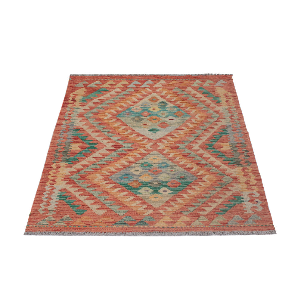 Kelim Rug - Splash - 130 x 83 cm - multicolored