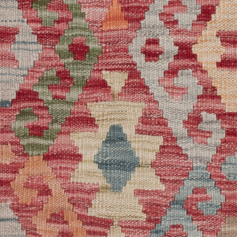 Kelim Rug - Splash - 126 x 81 cm - multicolored