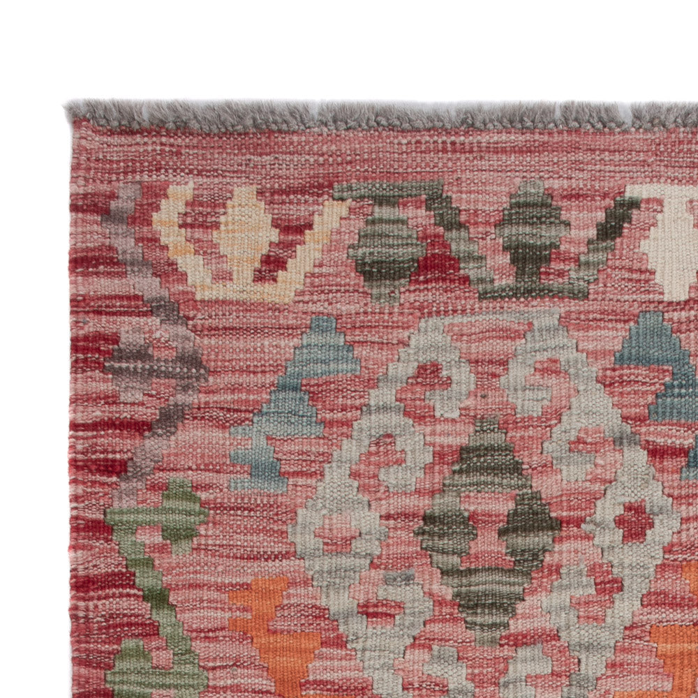 Kelim Rug - Splash - 126 x 81 cm - multicolored