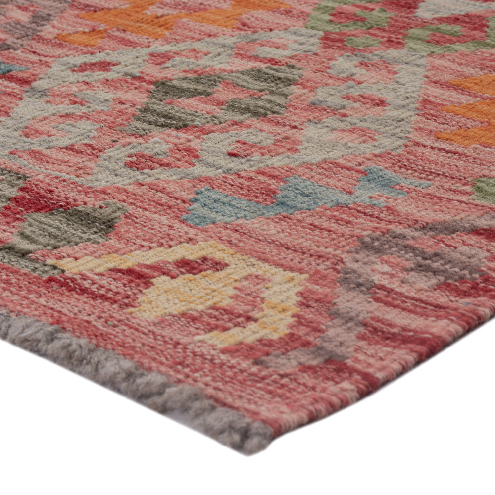 Kelim Rug - Splash - 126 x 81 cm - multicolored