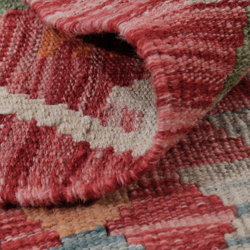 Kelim Rug - Splash - 126 x 81 cm - multicolored