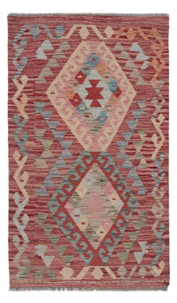 Kelim Rug - Splash - 131 x 81 cm - multicolored