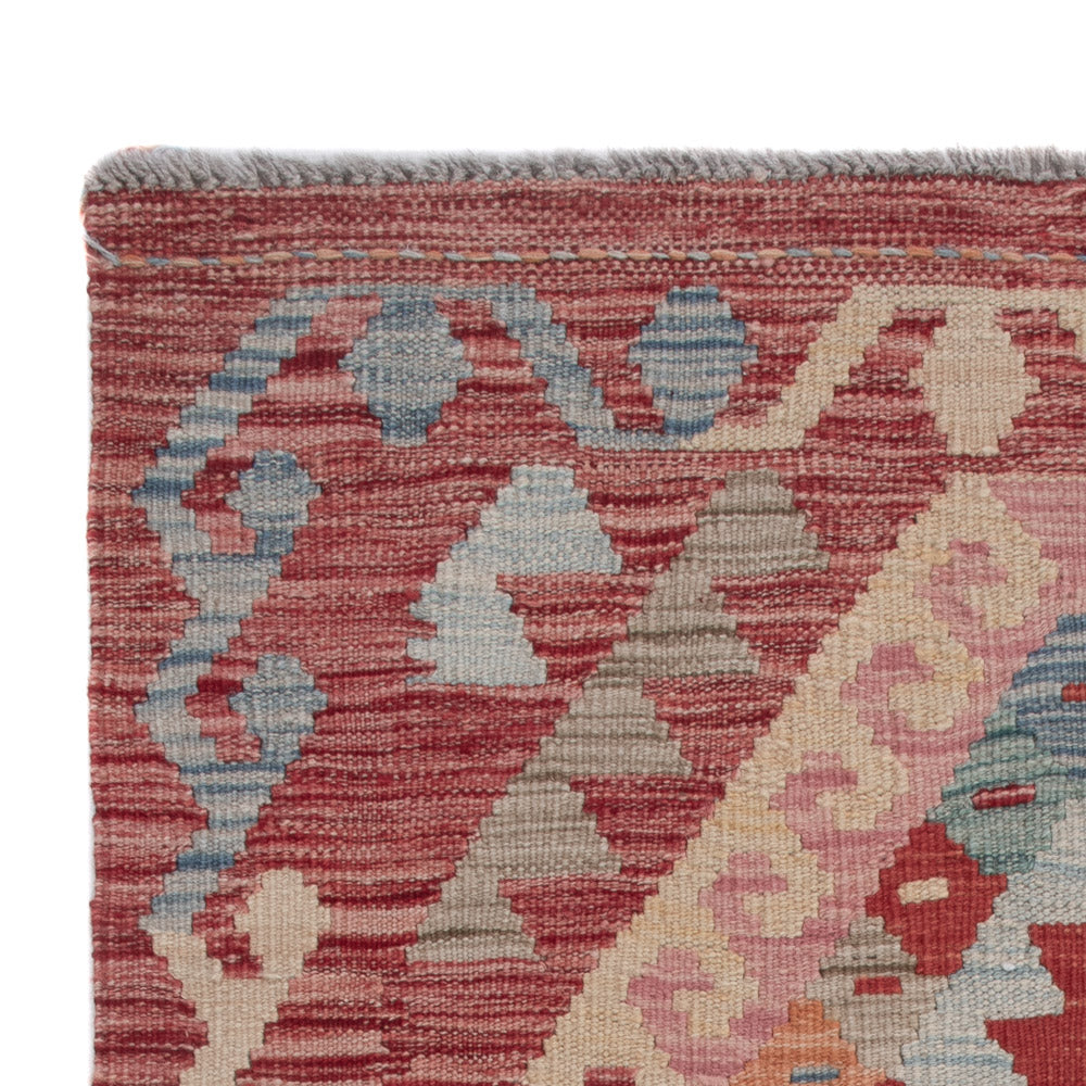 Kelim Rug - Splash - 131 x 81 cm - multicolored