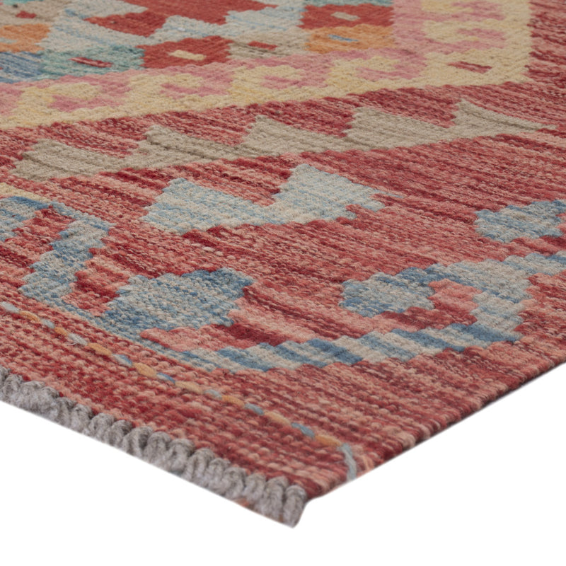 Kelim Rug - Splash - 131 x 81 cm - multicolored